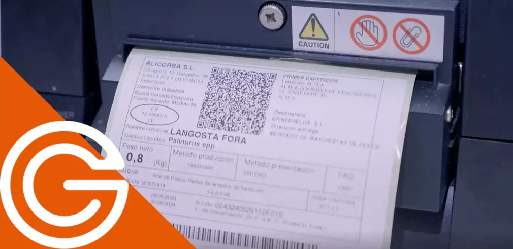 Automatiza el etiquetado en tu empresa pesquera. ventajas y soluciones